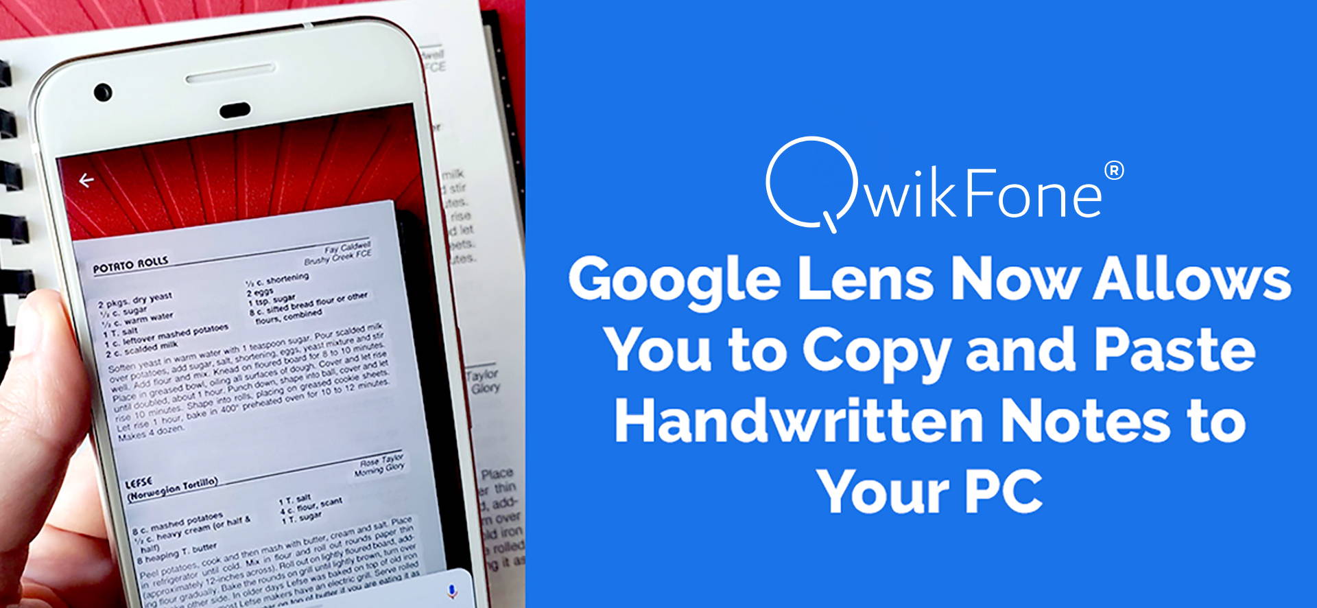 Now Copy and Paste Handwritten Notes to Your PC with Google Lens